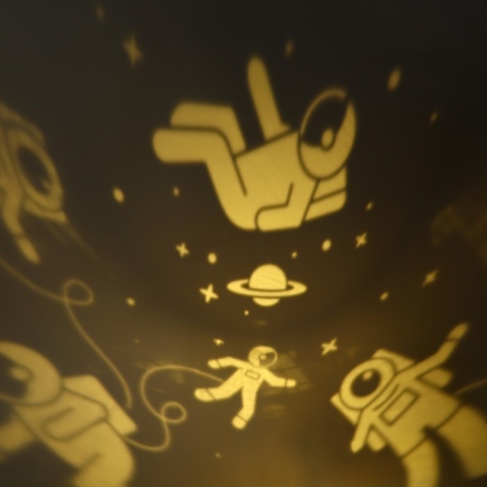 Ночник «Космонавты», 11,7 х 10,8 см Ночник «Космонавты», 11,7 х 10,8 см