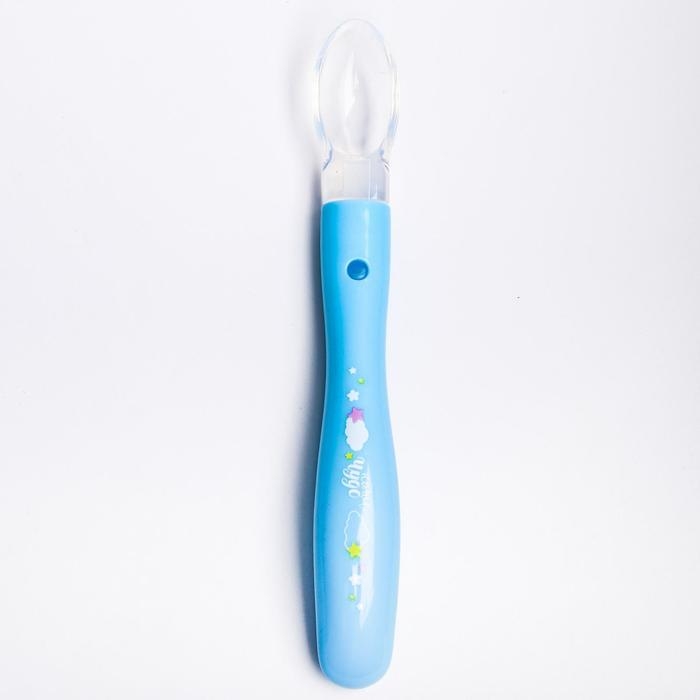 Детская силиконовая ложка «Наше чудо» Детская силиконовая ложка «Наше чудо»