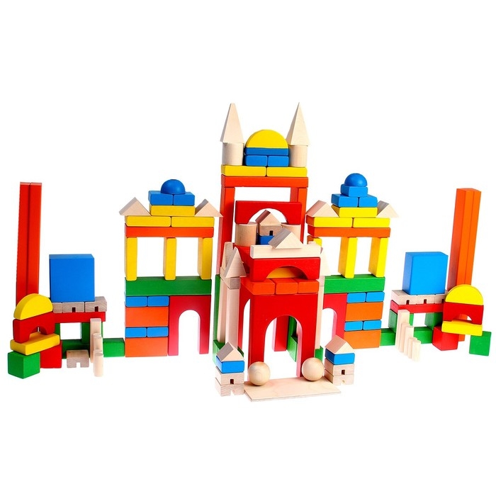 Конструктор «Развитие», 163 детали, без схемы для сборки Конструктор «Развитие», 163 детали, без схемы для сборки