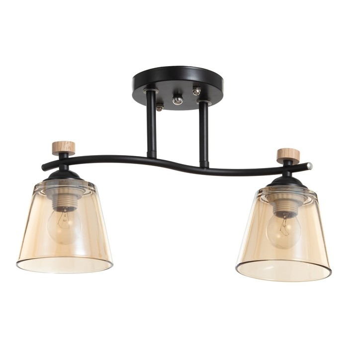 Люстра Люстра "Алатея" 2хЕ27 40Вт чёрный 45х26х27 см BayerLux