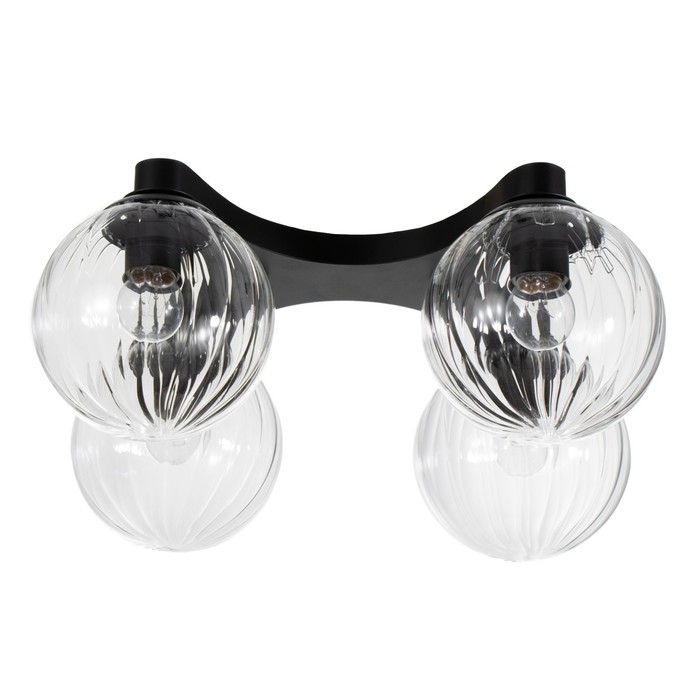 Люстра 2795/4 E27 40Вт черный 50х50х20 см BayerLux Люстра 2795/4 E27 40Вт черный 50х50х20 см BayerLux