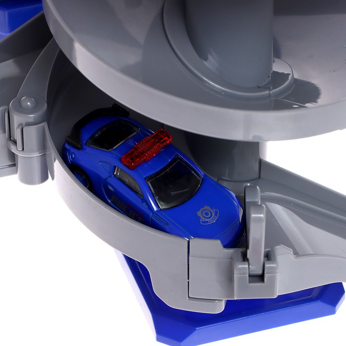 Парковка «Полицейский участок», с 2 машинками, свет и звук Парковка «Полицейский участок», с 2 машинками, свет и звук