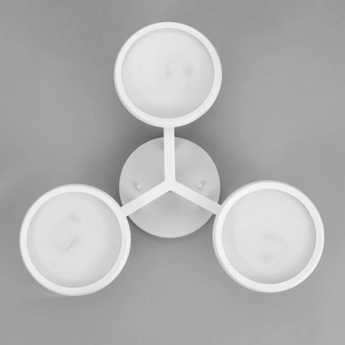 Люстра Люстра "Алис" 3хLED 72Вт 3000-6000К белый 52х52х13 см