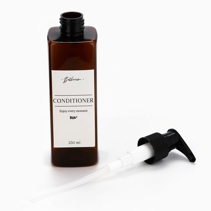 Дозатор для шампуня и кондиционера «Enjoy», 250 мл, МИКС Дозатор для шампуня и кондиционера «Enjoy», 250 мл, МИКС