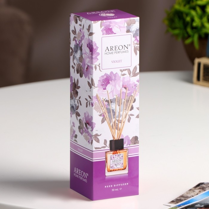 Диффузор ароматический Areon Sticks Garden, ирис, яблоко, апельсин, 50 мл Диффузор ароматический Areon Sticks Garden, ирис, яблоко, апельсин, 50 мл