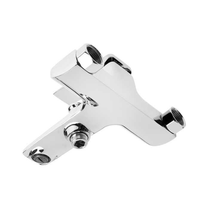 Смеситель для ванны ZEIN Z3889, однорычажный, лейка 3 режима, шланг, держатель, хром Смеситель для ванны ZEIN Z3889, однорычажный, лейка 3 режима, шланг, держатель, хром