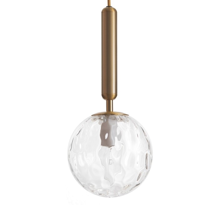 Светильник BayerLux Светильник BayerLux "Джавиер" Е14 40Вт золото-прозрачный 15х15х35-185 см