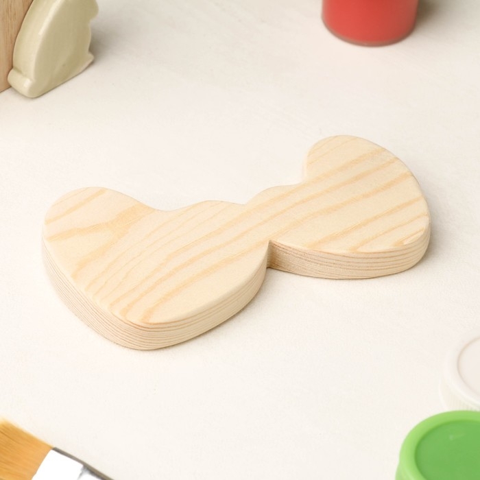 Заготовка для творчества Заготовка для творчества "Сердечки обнимашки", 11 х 6 х 1,2 см, сосна