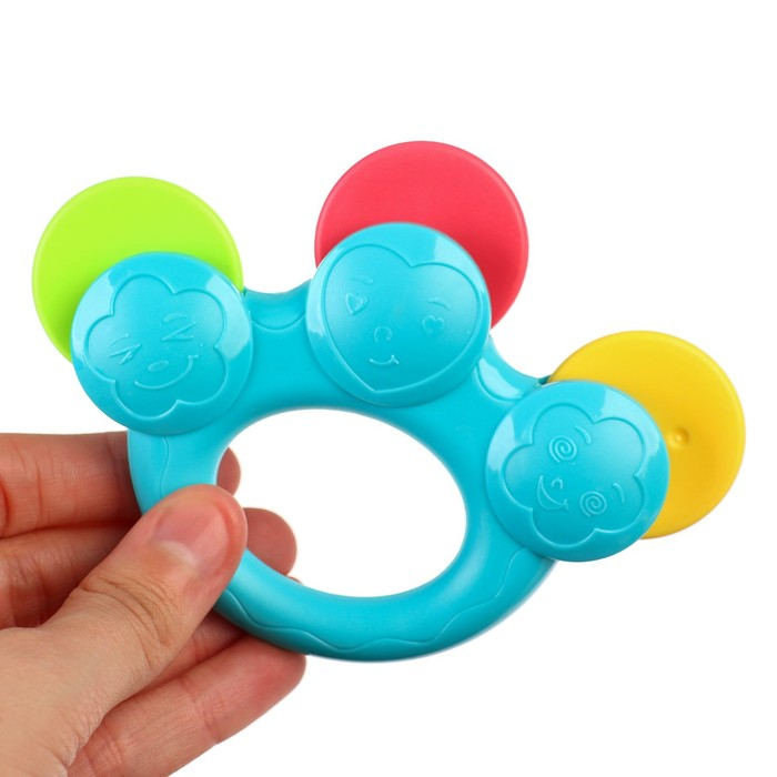 Набор погремушек «Радость малыша», с эластичными деталями, 12 шт, цвет МИКС, Крошка Я Набор погремушек «Радость малыша», с эластичными деталями, 12 шт, цвет МИКС, Крошка Я