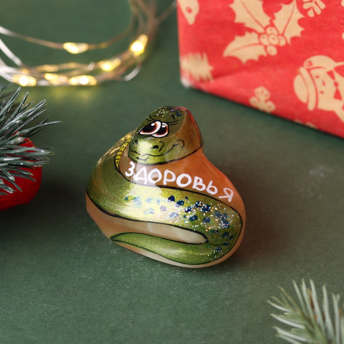 Сувенир Сувенир "Змейка Здоровья", селенит