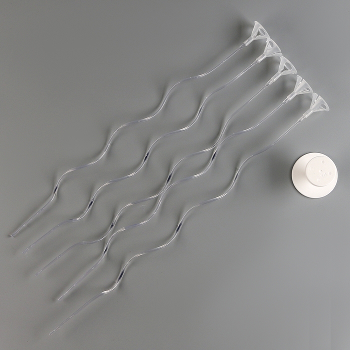 Набор «ВОЛНА», палочка+держатель+подставка, набор 5 шт., белый Набор «ВОЛНА», палочка+держатель+подставка, набор 5 шт., белый