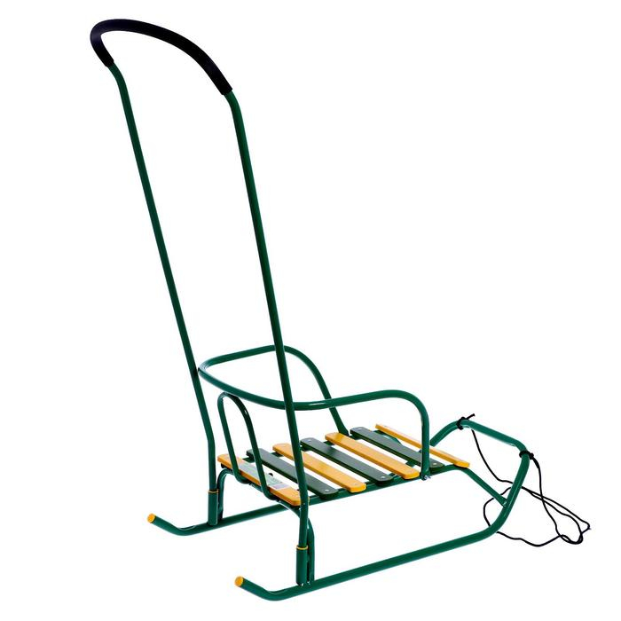 Санки «Ветерок 2», цвет зелёный Санки «Ветерок 2», цвет зелёный