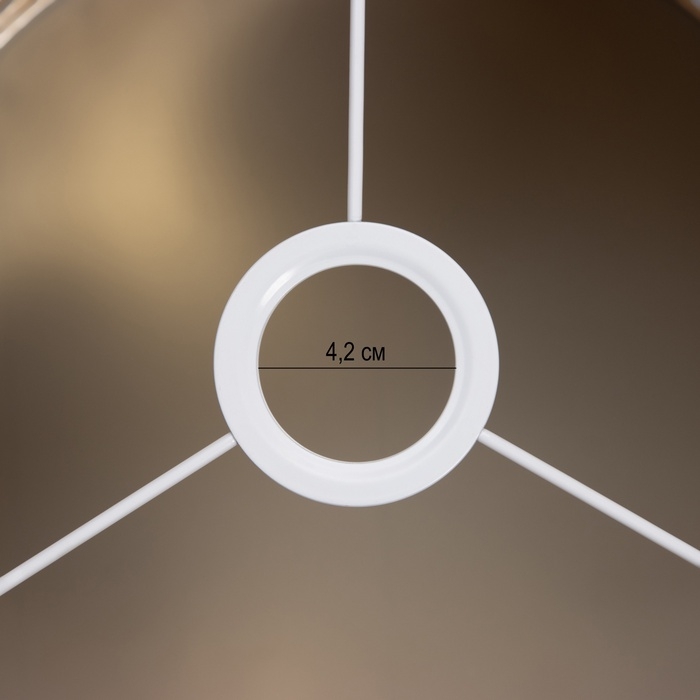 Абажур Е27 серебро 28х28х21 см Абажур Е27 серебро 28х28х21 см