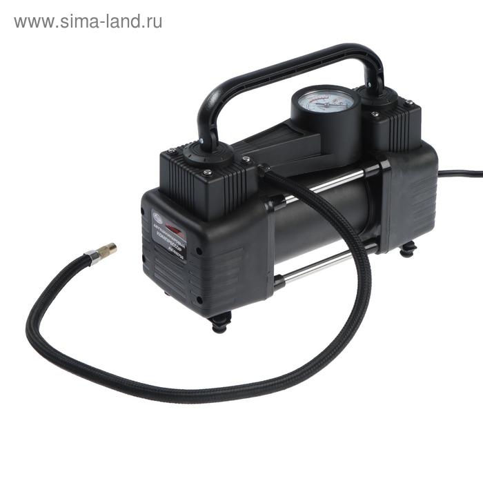 Компрессор автомобильный, двухцилиндровый Autovirazh 75 л/мин с манометром AV-010750 Компрессор автомобильный, двухцилиндровый Autovirazh 75 л/мин с манометром AV-010750