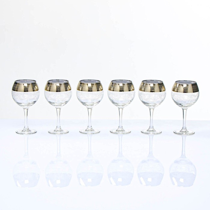 Мини-бар "Барокко" барная стойка, 6 фужеров