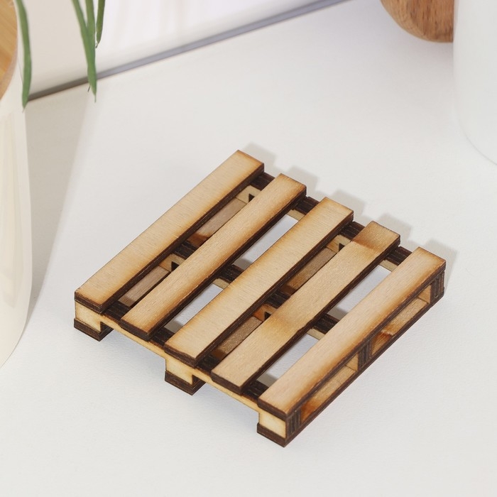 Подставка под горячее Подставка под горячее "Решетка", 6 х 6см