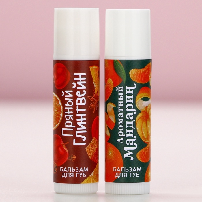 Подарочный набор косметики «Время чудес», бальзам для губ, 2 х 10 г, Новый Год Подарочный набор косметики «Время чудес», бальзам для губ, 2 х 10 г, Новый Год