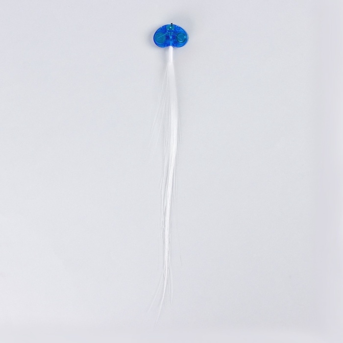 Прядь для волос на заколке, светящиеся, 3,5 х 33 см Прядь для волос на заколке, светящиеся, 3,5 х 33 см