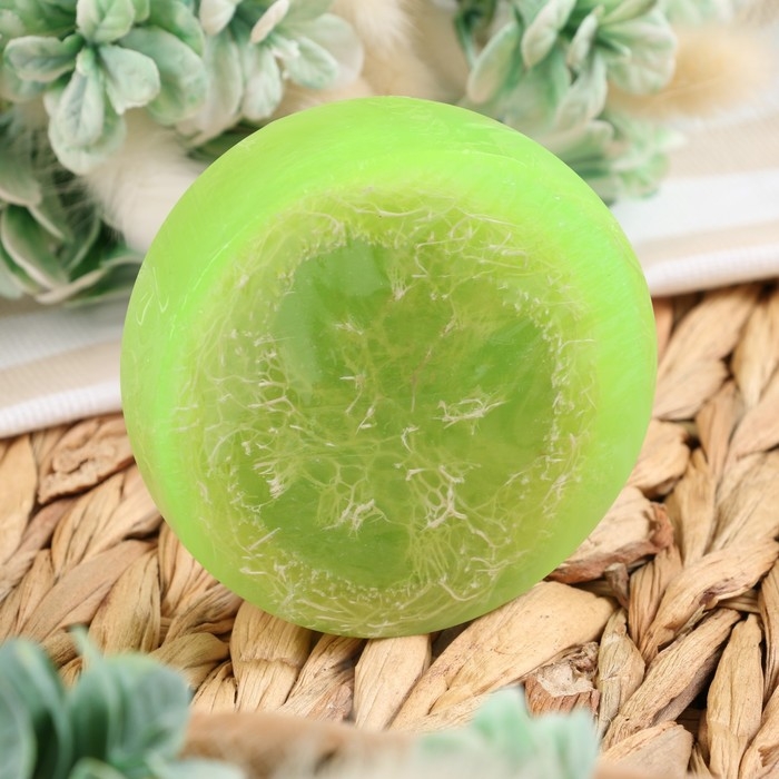 Мыло массажное с люффой "Можжевельник" 100 г "Добропаровъ"