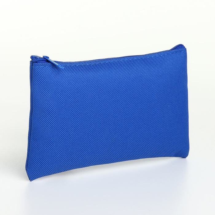 Косметичка на молнии, цвет синий Косметичка на молнии, цвет синий