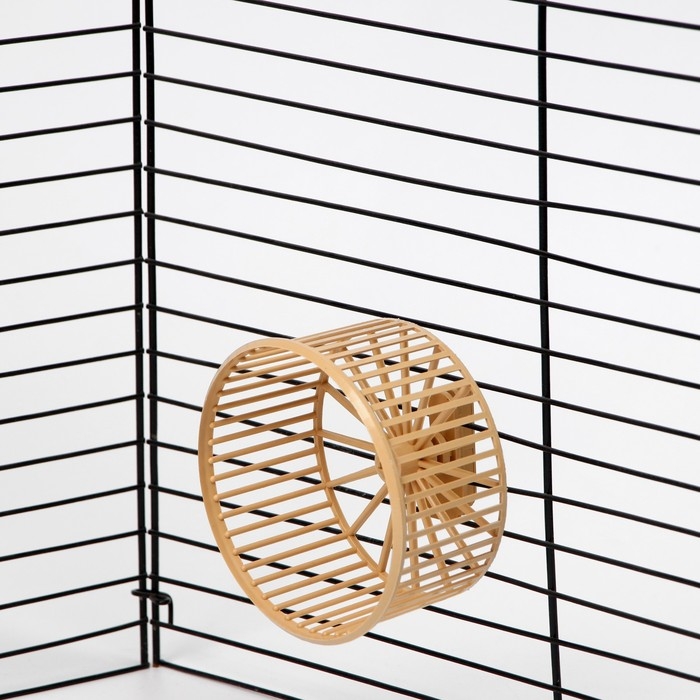 Колесо для грызунов пластиковое, без подставки, 9 см, бежевое Колесо для грызунов пластиковое, без подставки, 9 см, бежевое