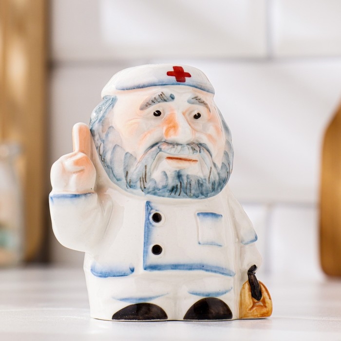 Солонка  Солонка "Доктор", авторская роспись