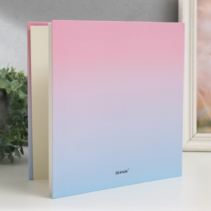 Фотоальбом на кольцах на 200 фото 6х9 см Фотоальбом на кольцах на 200 фото 6х9 см "Градиент" 3х22,7х23,5 см