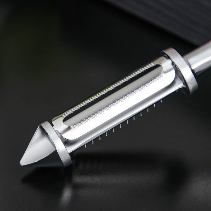 Овощечистка Magistro Volt, нержавеющая сталь, цвет серебряный Овощечистка Magistro Volt, нержавеющая сталь, цвет серебряный