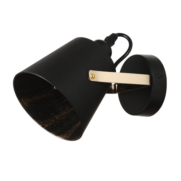 Светильник Конт 1х25Вт Е27 черный 15х12х22см Светильник Конт 1х25Вт Е27 черный 15х12х22см