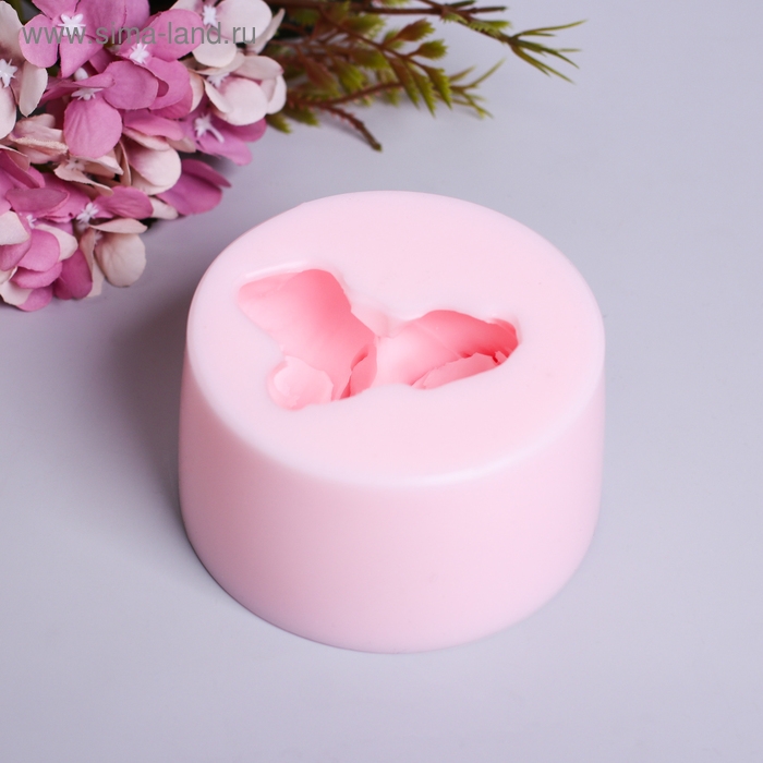 Силиконовая форма для мыла «Бутон розы тройной» Силиконовая форма для мыла «Бутон розы тройной»