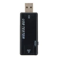 USB тестер Energenie EG-EMU-03, до 30V/5A, QC 2.0 и 3.0, черный