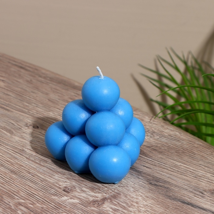 Свеча  Свеча "Пирамидка" 7,5х7,5х7,5 см, соевый воск МИКС