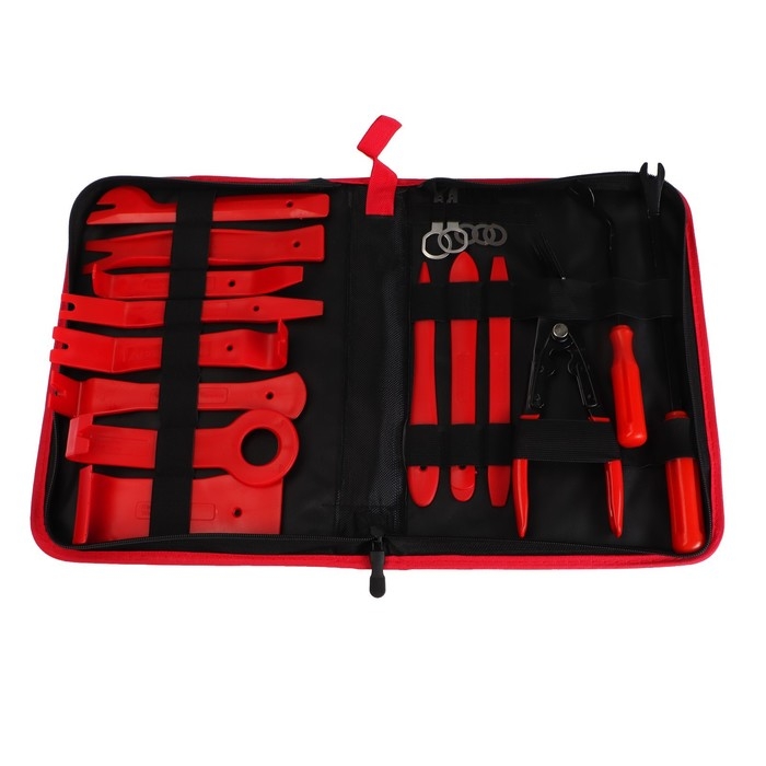 Набор инструмента по пластику, 19 предметов, в сумке Набор инструмента по пластику, 19 предметов, в сумке