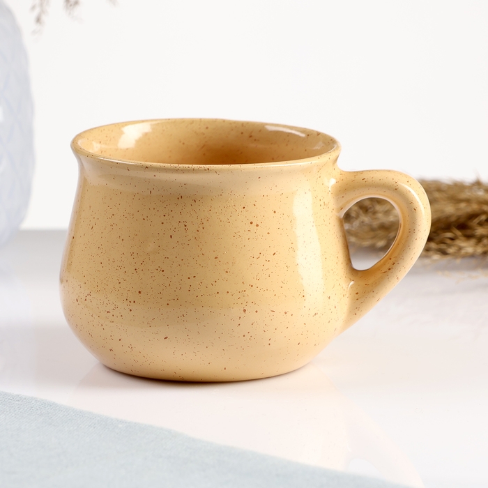 Чашка  Чашка "Лунго" 0,3л / 7,5х9см, каракум