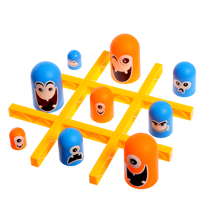 Стратегическая настольная игра на логику «Крестики против ноликов. Монстрики» Стратегическая настольная игра на логику «Крестики против ноликов. Монстрики»