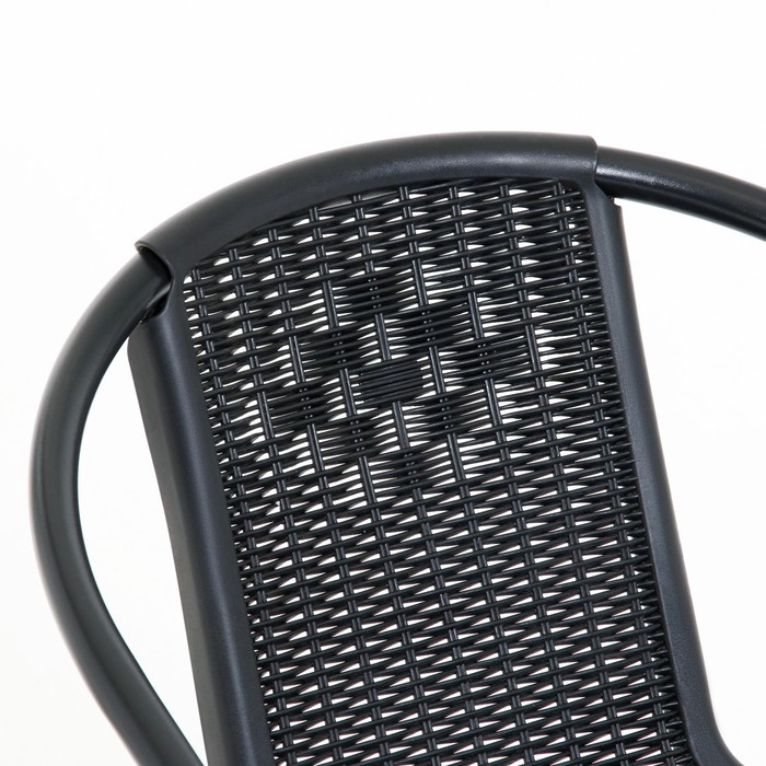 Набор садовой мебели: стол, 2 кресла, коричневый Набор садовой мебели: стол, 2 кресла, коричневый