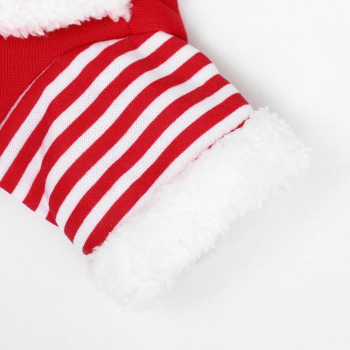 Новый год. Новогодний костюм для собак  Новый год. Новогодний костюм для собак "Клаус", размер L (ДС 35, ОГ 45 см)