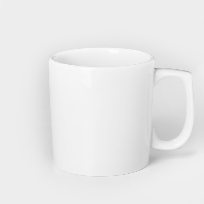 Кружка фарфоровая «Евро», 350 мл Кружка фарфоровая «Евро», 350 мл