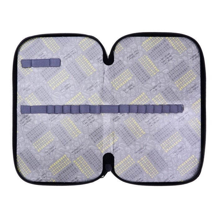 Пенал 2 секции, 125 х 205 х 40 мм, Calligrata 30П26/2 Пенал 2 секции, 125 х 205 х 40 мм, Calligrata 30П26/2 "Тачка racing", ламинированный картон