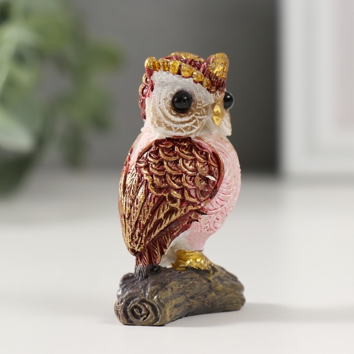 Сувенир полистоун Сувенир полистоун "Филин на ветке" МИКС 2,3х3,2х5,7 см