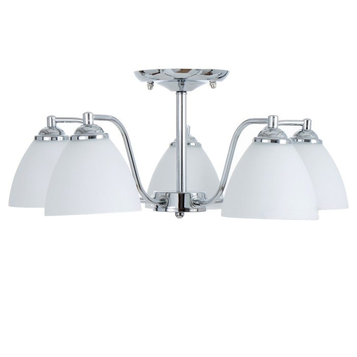 Люстра Люстра "Мирна" 5хЕ27 40т хром 55х55х36 см BayerLux