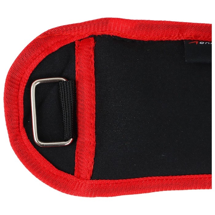 Утяжелители на запястье ONLYTOP, 2 шт. х 300 г, цвет красный Утяжелители на запястье ONLYTOP, 2 шт. х 300 г, цвет красный