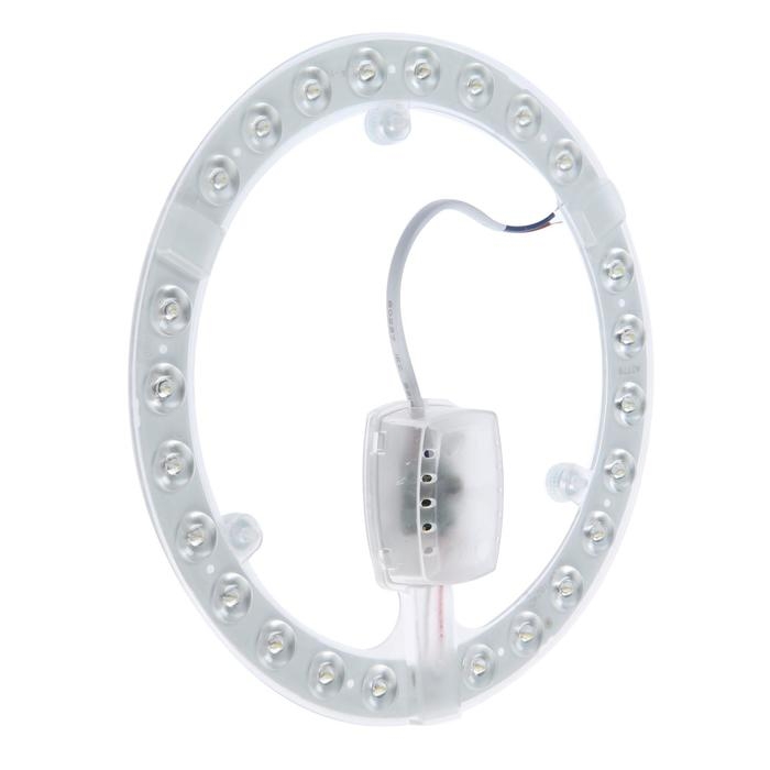 Модуль светодиодный с драйвером, 195 мм, 24 Вт, 1920 Лм, 6500К, БЕЛЫЙ, 220 В Модуль светодиодный с драйвером, 195 мм, 24 Вт, 1920 Лм, 6500К, БЕЛЫЙ, 220 В