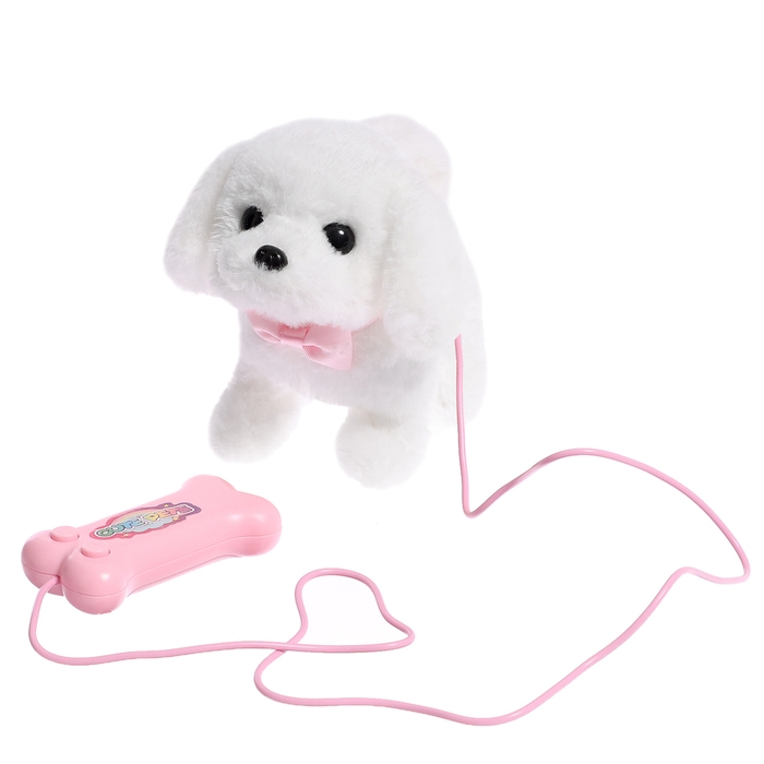 Интерактивная игрушка «Мой дружок», звук, ходит, управление с пульта, МИКС Интерактивная игрушка «Мой дружок», звук, ходит, управление с пульта, МИКС