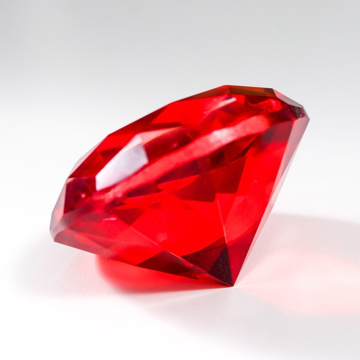 Сувенир стекло  Сувенир стекло "Бриллианты" набор 6 шт d=4 см в коробке 17х12х4 см МИКС