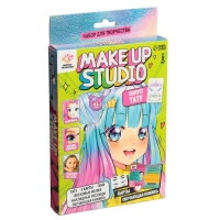 Набор для творчества «Make up studio», книжка, тени, стразы, тату, 8+