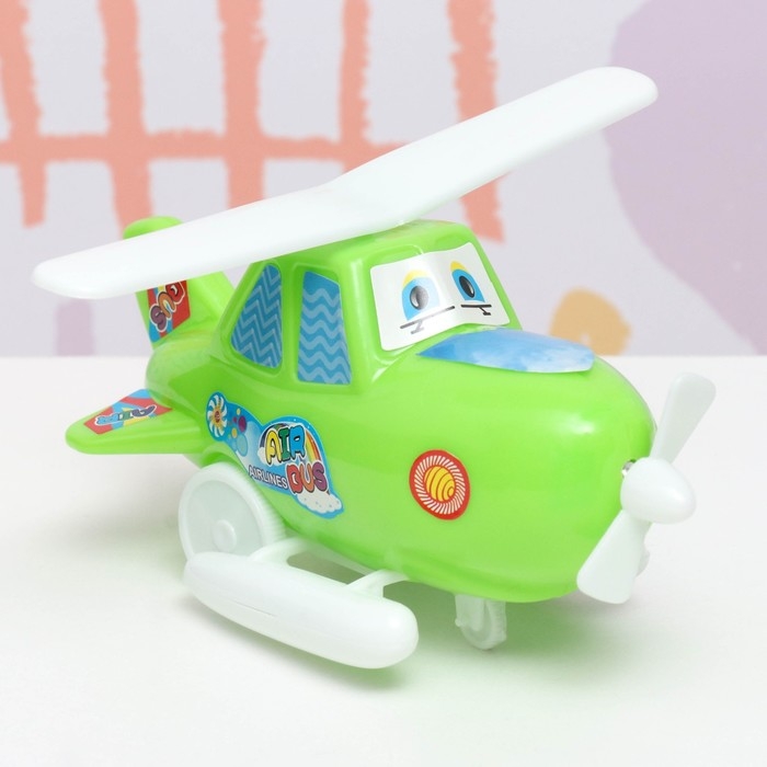 Игрушка детская  Игрушка детская "Вертолет", пластик, 16 х 9 х 7 см, микс
