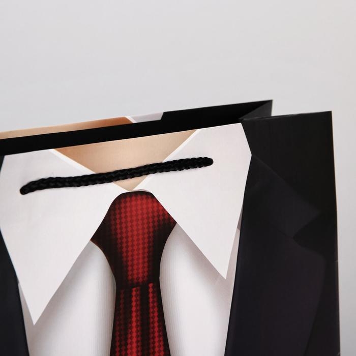 Пакет подарочный ламинированный, упаковка, «Лучшему мужчине», L 28 х 38 х 9 см Пакет подарочный ламинированный, упаковка, «Лучшему мужчине», L 28 х 38 х 9 см