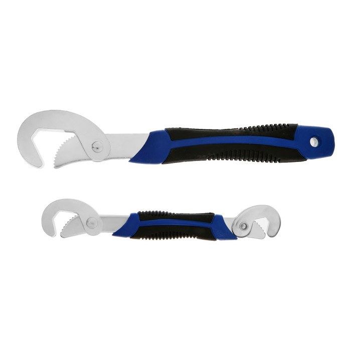 Набор ключей гаечных самозажимных ТУНДРА, 2К рукоятка, 9 - 32 мм, 2 шт. Набор ключей гаечных самозажимных ТУНДРА, 2К рукоятка, 9 - 32 мм, 2 шт.