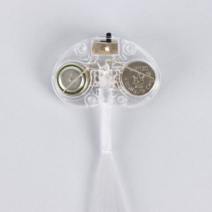 Прядь для волос на заколке, светящиеся, 3,5 х 33 см Прядь для волос на заколке, светящиеся, 3,5 х 33 см